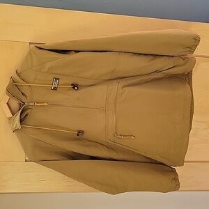 L.L. Bean Classic Anorak Women Size M Olive